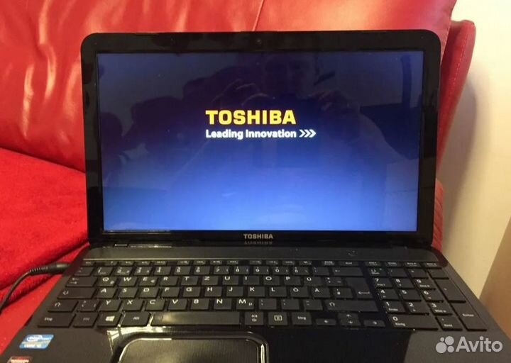 Новый Toshiba Satelite 4 ядра 4Гб АКБ 3ч игр/работ