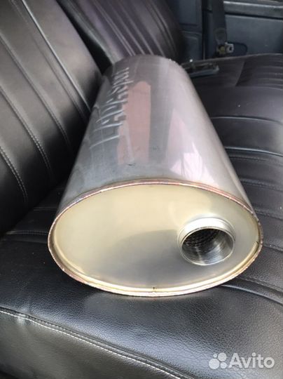 Задняя банка глушителя LADA kalina,гранта спорт