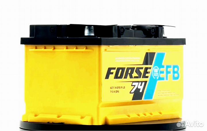 Аккумулятор forse EFB 6ст- 74 VLR (0) LB