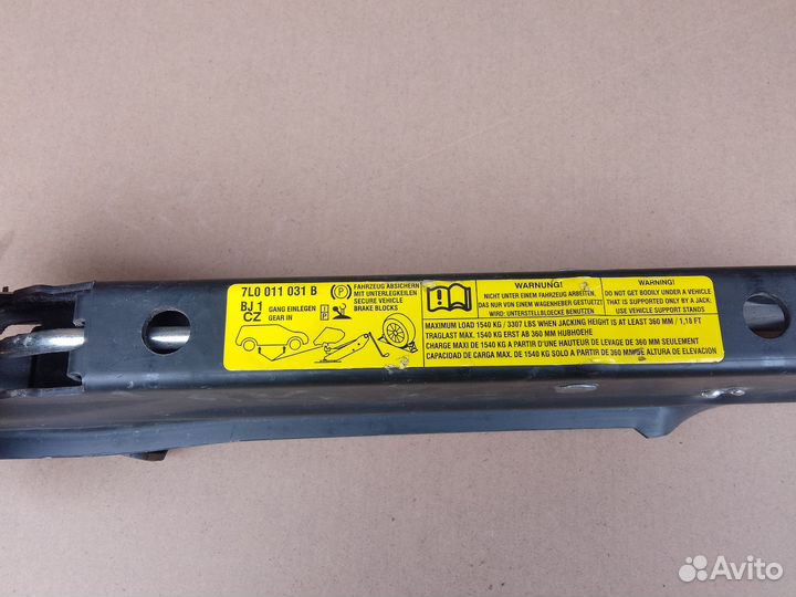 Домкрат Volkswagen Touareg 7L BKS