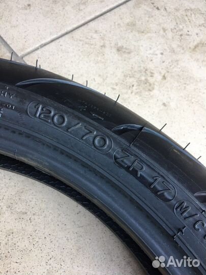 Мото шина 120 70 17 michelin pilot power 23г