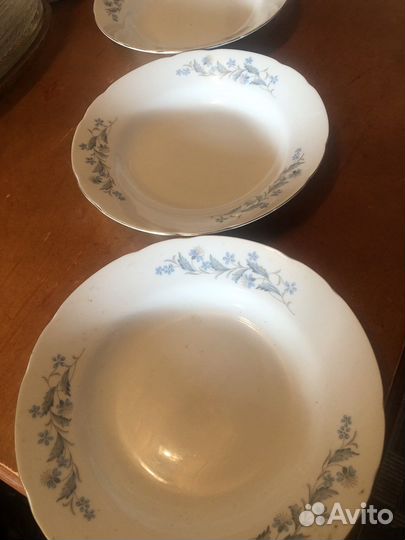 Фарфоровые тарелки времен СССР