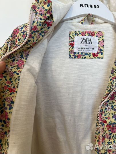 Куртки на девочку zara