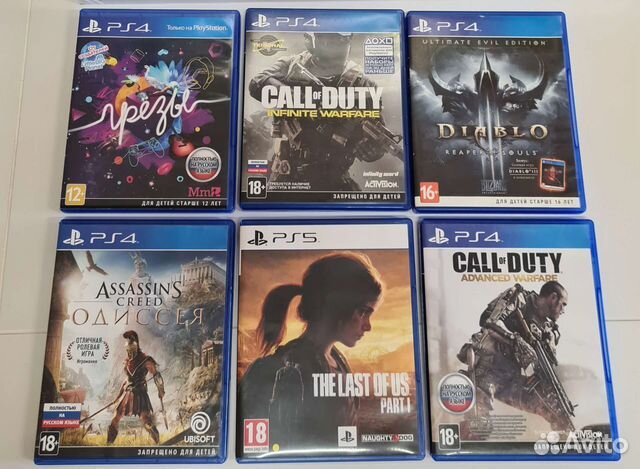 Игры на Sony PS4 PS5