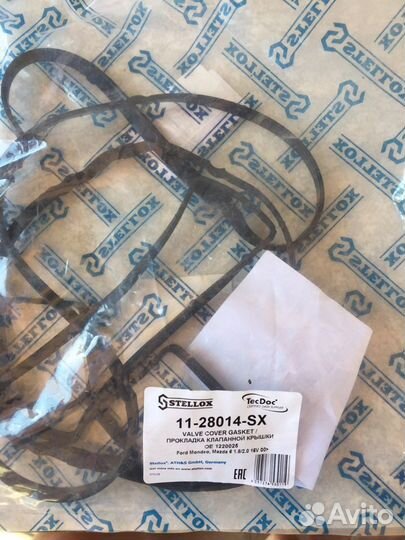 Прокладка клапанной крышки ford focus 2