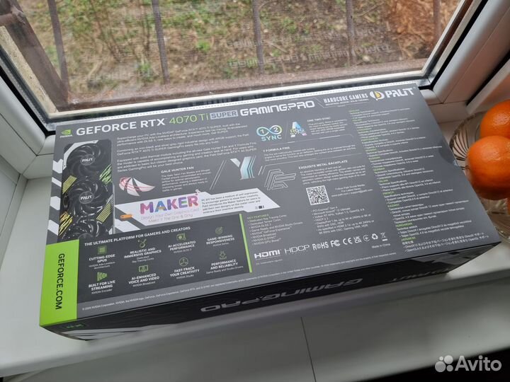 Раlit RTX 4070 Ti Super GamingPro 16GB (Ситилинк)
