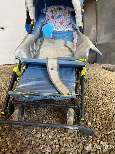 Коляска санки