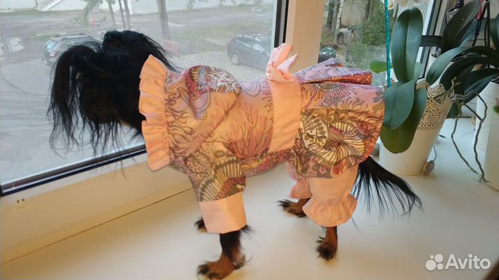 Дождевик для собачки (для девочки)