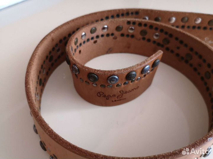 Ремень кожаный