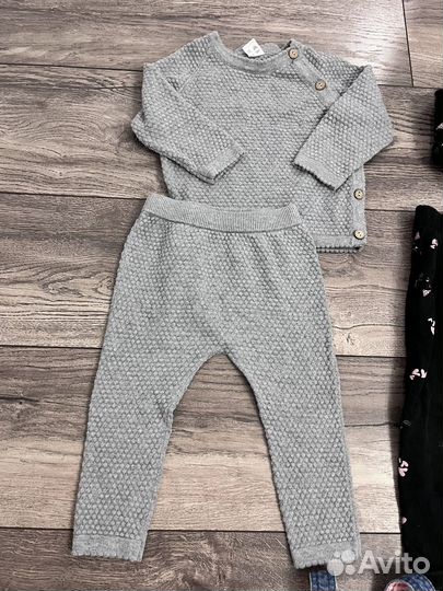 На доставке Пакет брендовых вещей на девочку 80-86