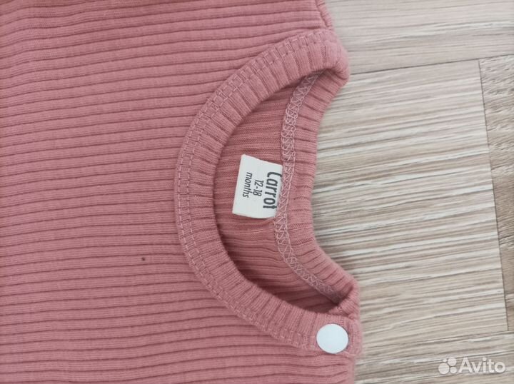 Костюм для девочки боди 12-18 месяцев