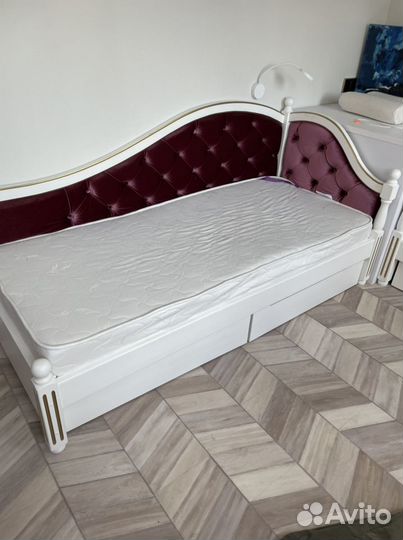 Детская (от 3-15 л) кровать 800х1900 массив сосны