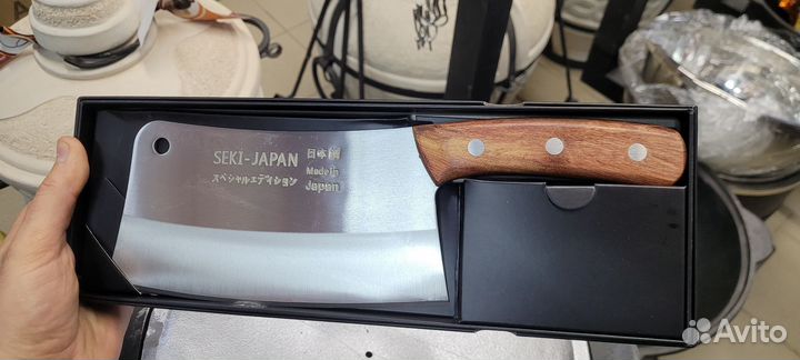 Нож топорик кухонный