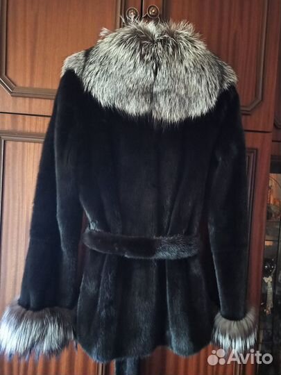 Норковая шуба D FUR collection Италия