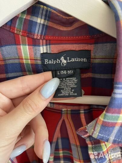 Рубашка polo ralph lauren