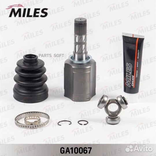 Miles GA10067 ШРУС внутренний subaru forester III