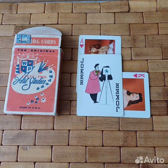 Времена СССР Эротич. игральные карты произв.сша