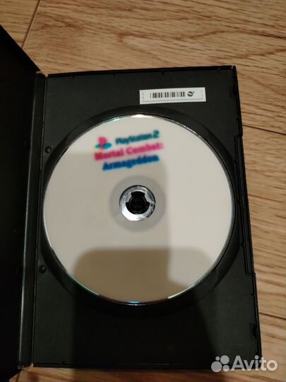 Игра на пс2, мортал комбат