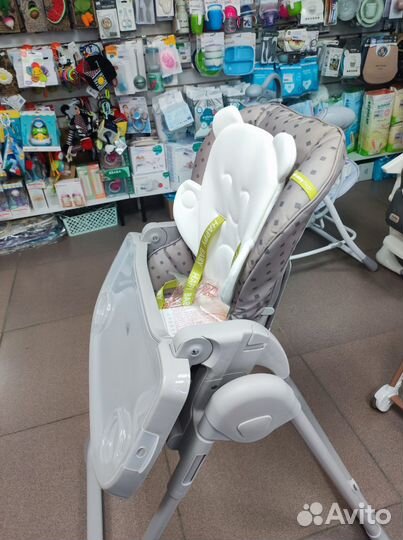 Стульчик для кормления HappyBaby William Pro (Grey