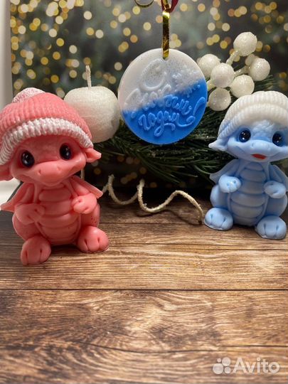 Мыло ручной работы дракончик