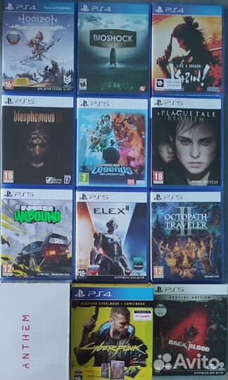 Игры на PS 4/ PS 5