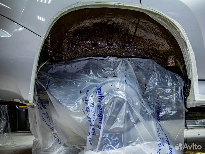 Шумоизоляция арок автомобиля в Иркутске