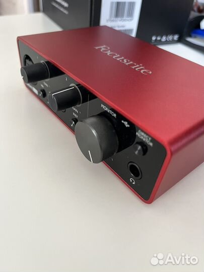 Звуковая карта Focusrite Scarlett Solo 3rd Gen