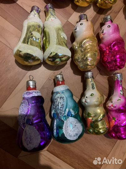 Елочные игрушки СССР
