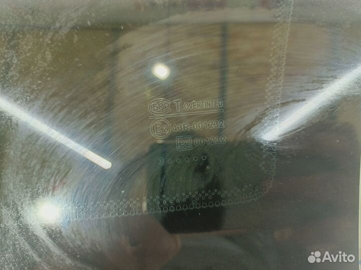 Стекло кузовное глухое правое LADA Kalina 2