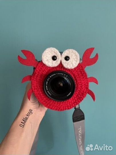 Игрушка на фотоаппарат. Насадка на объектив