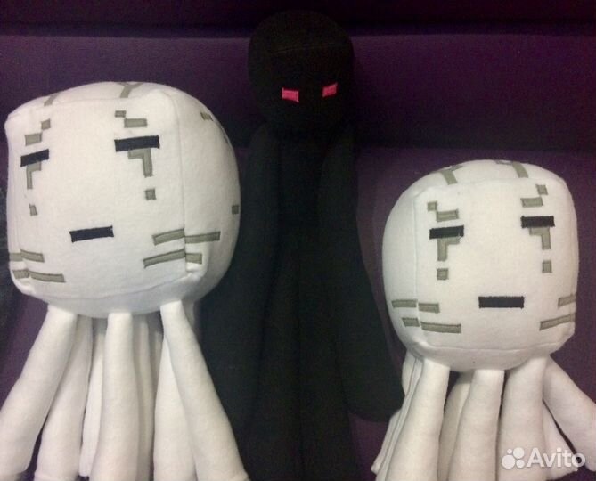 Мягкие игрушки из Майнкрафт