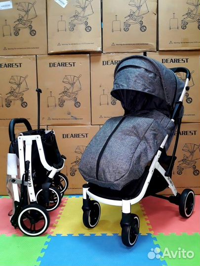 Прогулочная коляска новая