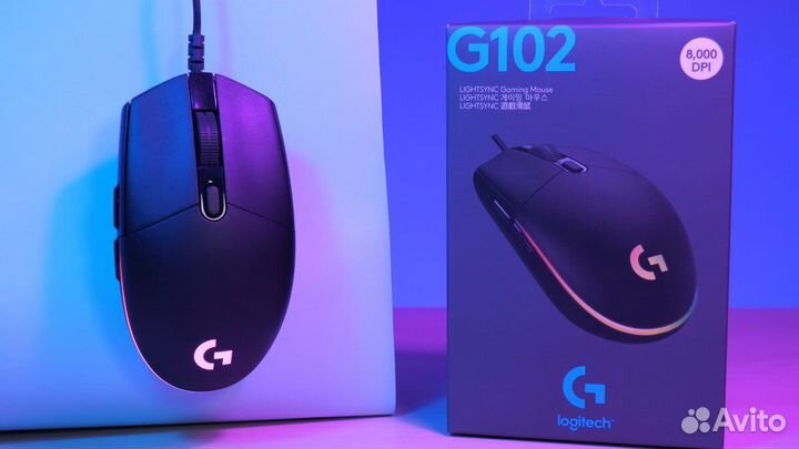 Игровая мышь logitech g102
