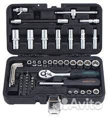 Набор инструментов 57 предметов 6-гранных 1/4