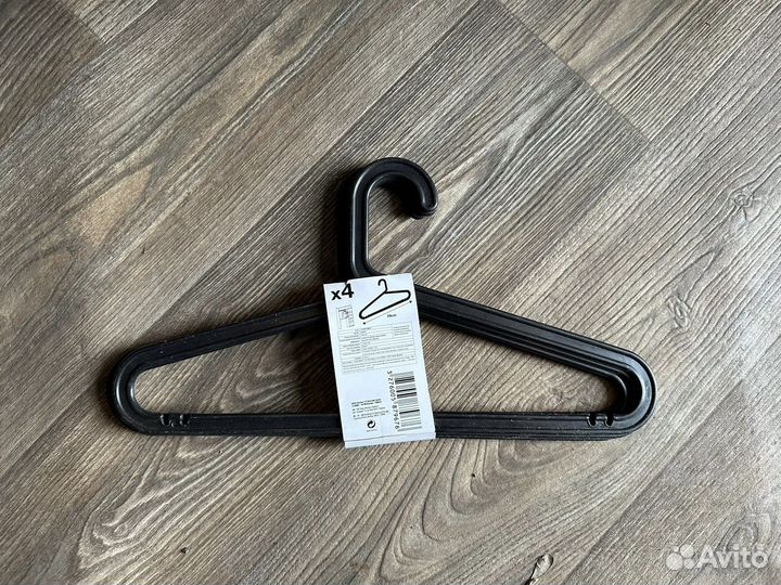 Вешалки плечики пластиковые черные