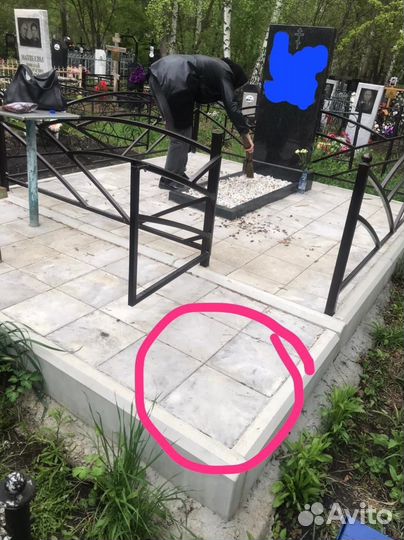 Благоустройство мест захоронения