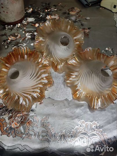 Плафоны для люстры 3 шт