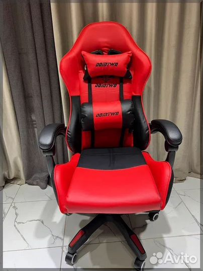 Компьютерное игровое (геймерское) кресло из экокож