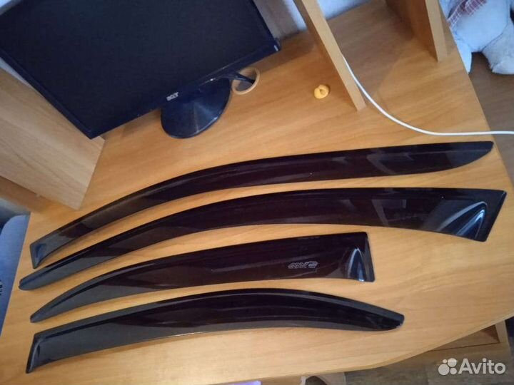 Дефлекторы окон volkswagen polo liftback 2020