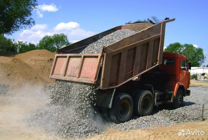 Щебень, Песок, Земля, щпс, Отсев