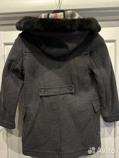 Пальто burberry 10 лет оригинал