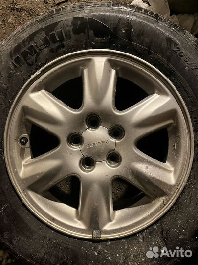 Литые диски r15 на subaru forester