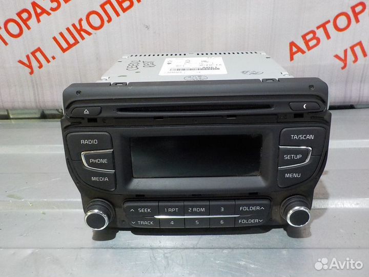 Штатная магнитола Киа Сид 2 JD Рестайлинг