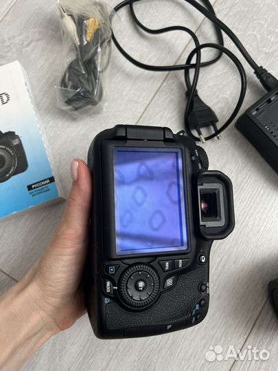 Фотоаппарат canon 60d и объектив 18-55 mm