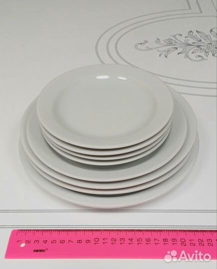 Чашки чайные и кофейные, креманки, тарелки