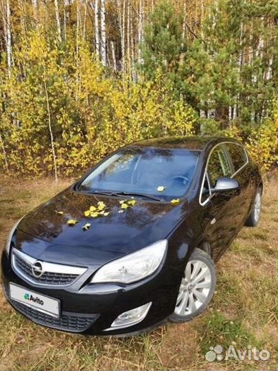 Opel Astra 1.6 AT, 2012, 185 000 км