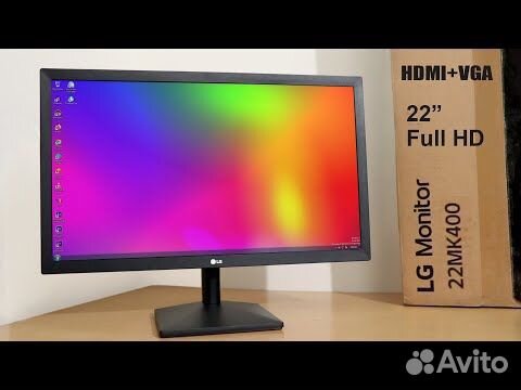 Монитор LG 22MK400A-B