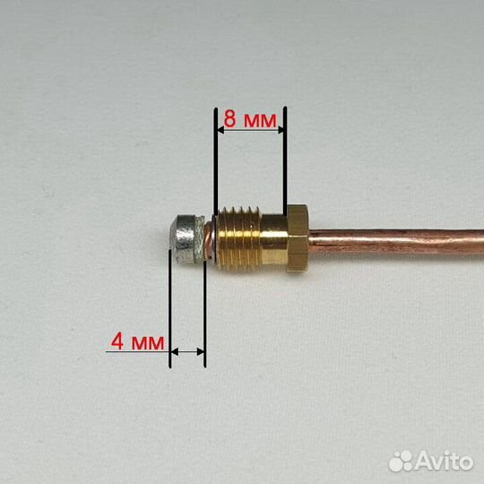 Термопара Indesit, Ariston, Whirlpool L-1200 мм (г