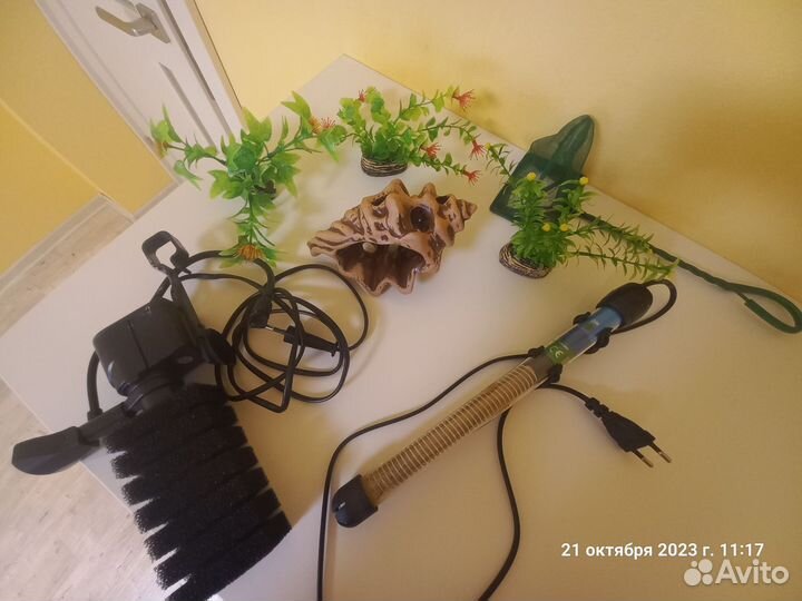 Фильтр для аквариума бу на 100л