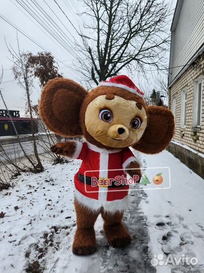 Чебурашка ростовая кукла костюм. Чебурашка. Новый